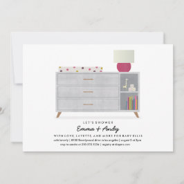 Invitaciones a la ducha con amor y legette Baby