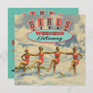 Invitaciones a la ducha de bebé de fin de semana p