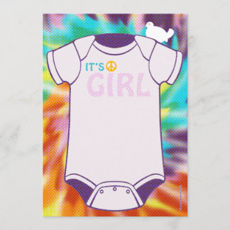 Invitaciones a la ducha de bebé de tintes