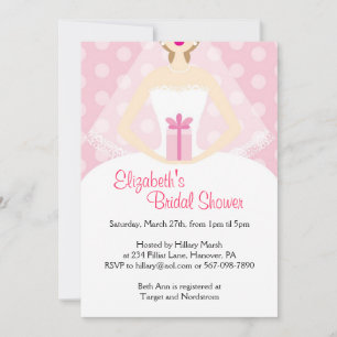 Invitaciones a la ducha de novia