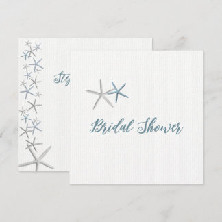 Invitaciones a la ducha de novia de Starfish Champ