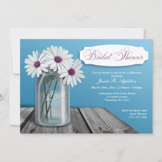Invitaciones a la ducha de novia de White Daisy Ma