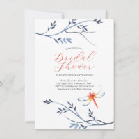 Invitaciones a la ducha de novia del Fiesta del ja