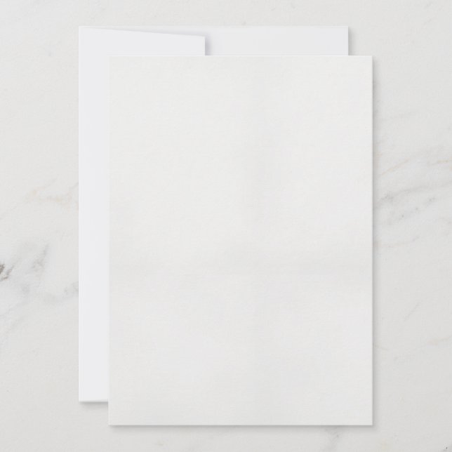 Invitaciones a la ducha de novia - Elegante y edit (Anverso)