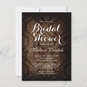 Invitaciones a la ducha de novia rusa de Damasco d