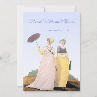 Invitaciones a la ducha de novias con boda persona