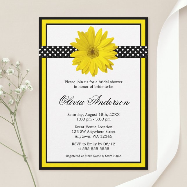 Invitaciones a la ducha de novias con puntos de po (Subido por el creador)
