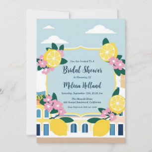 invitaciones a la ducha de novias en la costa amal