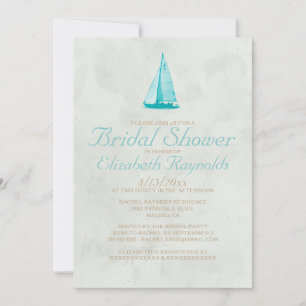 Invitaciones a la ducha de novias en los barcos ru