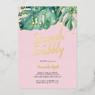 Invitaciones A La Ducha De Novias Rojo Y Verde Tro