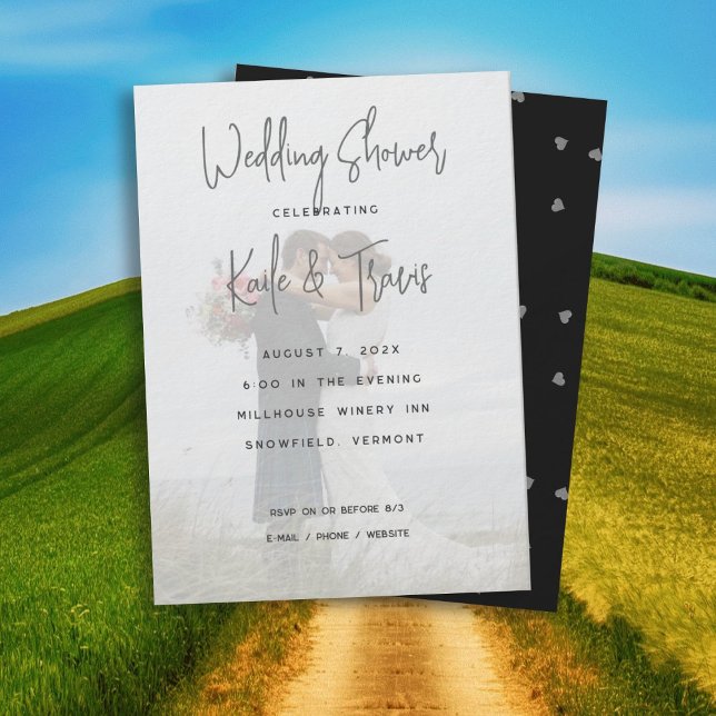 Invitaciones a la ducha del compromiso de fondo de (Subido por el creador)