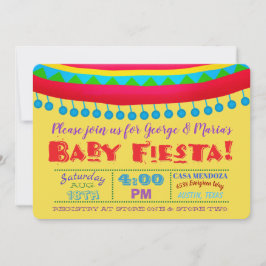 Invitaciones a la ducha Fiesta Baby