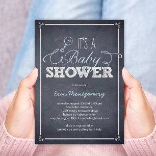 Invitaciones a la ducha infantil con encanto - Azu