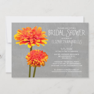 Invitaciones a la ducha nupcial de Zambia