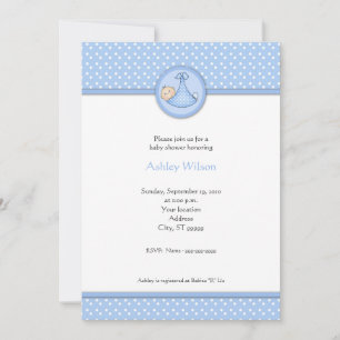 Invitaciones a la ducha para bebés