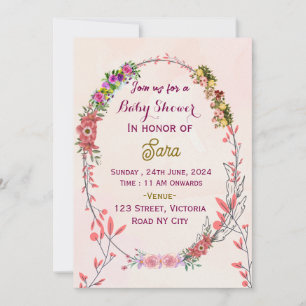 Invitaciones a la ducha para bebés