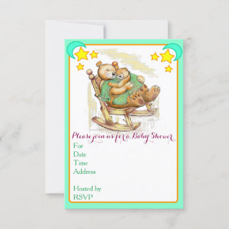 Invitaciones a la ducha para bebés
