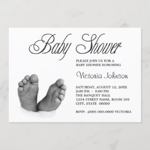 Invitaciones a la ducha para bebés