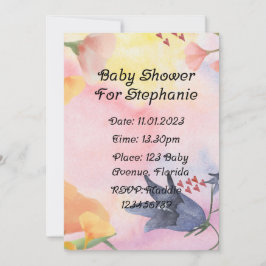 Invitaciones a la ducha para bebés