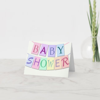 Invitaciones a la ducha para bebés