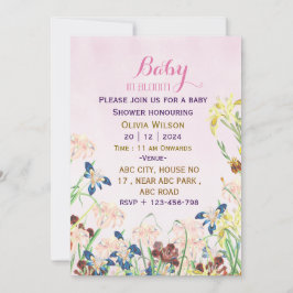 Invitaciones a la ducha para bebés