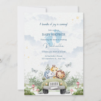 Invitaciones a la ducha para bebés