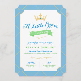 Invitaciones a la ducha para bebés de Little Princ