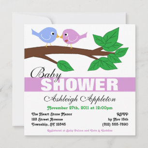 Invitaciones a la ducha para bebés de mami y papi