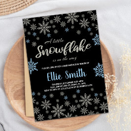 Invitaciones a la ducha para bebés de Purpurina az