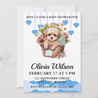 Invitaciones a la ducha para bebés, invitaciones a