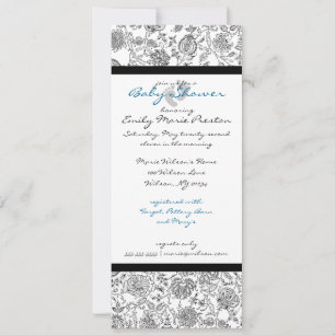 Invitaciones a la ducha para niños