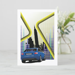 Invitaciones a la escena de la ciudad