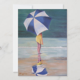 Invitaciones a la escena de playa