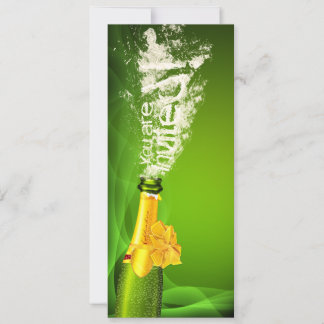 Invitaciones a la explosión de botellas de champán