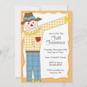 Invitaciones a la fiesta de Acción de Gracias de T