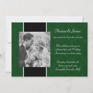 Invitaciones a la fiesta de aniversario de bodas d