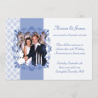 Invitaciones a la fiesta de aniversario de bodas d