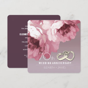 Invitaciones a la fiesta de aniversario de bodas n