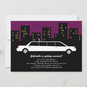 Invitaciones a la Fiesta de Bachelorette de la lim