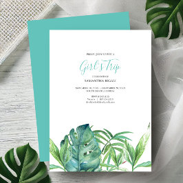 Invitaciones a la Fiesta de Bachelorette Tropical