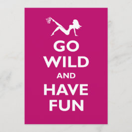 Invitaciones a la Fiesta de Bachelorette Wild
