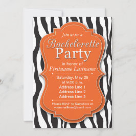 Invitaciones a la fiesta de bachillerato de impres