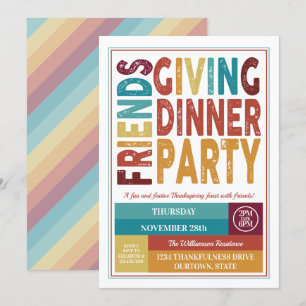 Invitaciones a la fiesta de bienvenida