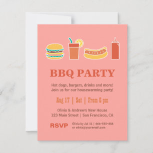 Invitaciones a la Fiesta de Calentamiento de Casa 