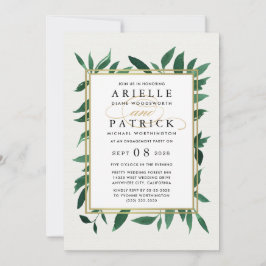 Invitaciones a la fiesta de compromiso de color de