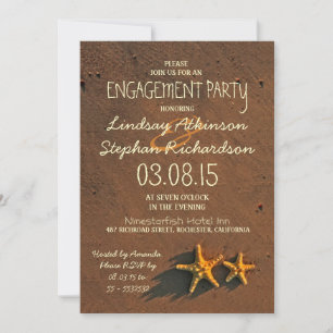 invitaciones a la fiesta de compromiso de la parej