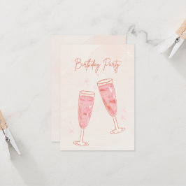 Invitaciones a la fiesta de cumpleaños