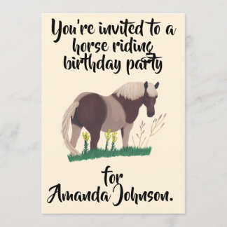 Invitaciones a la fiesta de cumpleaños