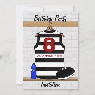 Invitaciones a la fiesta de cumpleaños de Aussie R