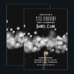Invitaciones a la fiesta de cumpleaños de Champagn<br><div class="desc">Botella de champán,  destellos y luces borrosas en un fondo negro,  invitaciones perfectas para fiestas de cumpleaños,  invitaciones para fiestas de aniversario,  invitaciones para fiestas de aniversario de negocios y más. Vea los artículos que coinciden en nuestra tienda.</div>